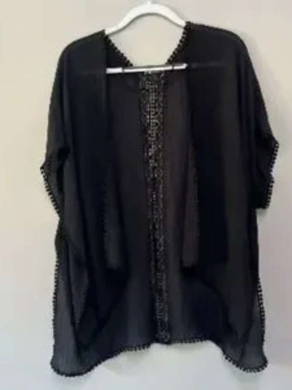 Black Cover Up One Size Fits Most